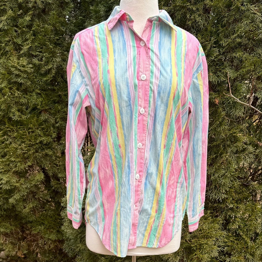 Vintage Prestige Sportswear Button Down-tagged size 10
